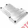 0203-2006-ch Performance Machine Pm Scallop Transmission Top Cover Chrome For Harley Softail 2007-2008 Fxst Flst