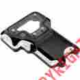 0203-2004-bm 12-14 Roland Sands Design Rsd Clarity 6-speed Transmission Top Cover Contrast Harley-davidson Fls