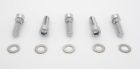 2401-0312 Rc Components Pulley Bolts Chrome Universal