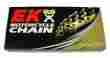 525mvxz-118 Ek Chain 525 Mvxz Yellow 118 Links Motorcycle Bike X-ring O-ring X O Ring Oring