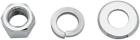 8162-3 Colony Axle Nuts Front Chrome Harley Davidson