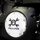 9150 Feuling Motor Company Corporation Chrome Gear Cross Wrench Primary Derby