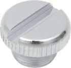 9400-1 Colony Knurled Transmission Plug Chrome Harley Davidson