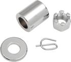9812-3 Colony Axle Kit Rear Chrome Harley Davidson Dyna