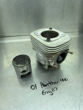 Arctic Cat Scem-8842 97 98 99-01 Jag Panther Z 440 Oe Cylinder Case Piston Jug Housing Set