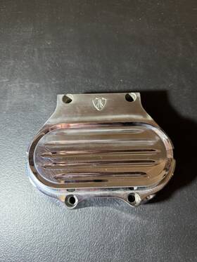 Arlen Ness 03-888 Used Grooved Transmission Side Cover For 87 06 Fxr Softail Touring