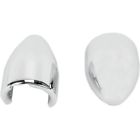 Ba-7800-02 Suzuki Chrome Boulevard C90t Nut Baron Axle Covers Fits