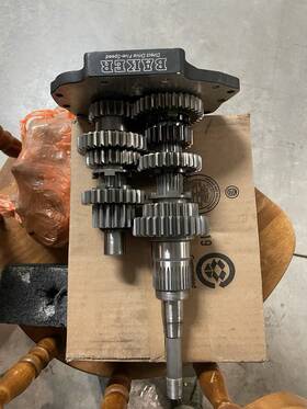 Dd5-t501k Baker Drivetrain Direct Drive Harley Davidson 5 Speed Transmission Keyed Shaft Fxr