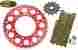 Jtwrr-13-52-crf250-09 Crf250 Honda Gold Chain And Red Renthal Sprocket 13 52 For 2009 2010 2011 2012 2013