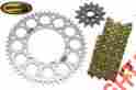 Jtwrs-13-51-crf250-09 Crf250 Honda Gold Chain And Renthal Sprocket 13 51 Fits 2009 2010 2011 2012 2013