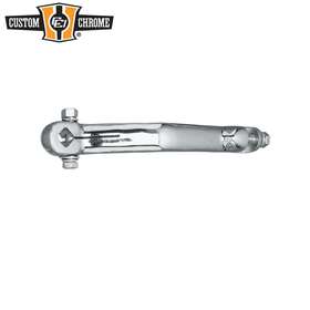 12448 Custom Chrome Early Style Heavy-duty Kick Arm With Offset Fit For Harley Sportster Fx 1954-1976