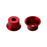 Yzf-r1-yzf-r1m-yzf-r1s Deb-003-rd Driven Racing Axle Nut Endurance Cups Red Fits Yamaha