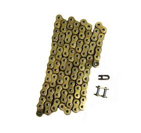 Fs-525-hg Factory Spec 114 Gold 525x114 Non O-ring Drive Chain Motorcycle 525 Pitch Links 5850#
