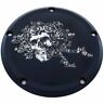 Gd02-12bg Custom Engraving Black Grateful Dead Skull And Roses Derby Cover