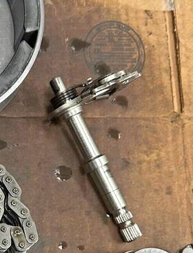 12356 Harley-davidson Rc - 2009 Sportster Transmission Gear Shift Shaft Xl1200c
