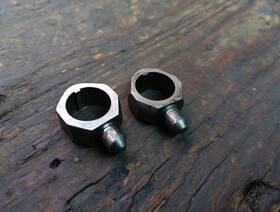 2248-33 Harley Davidson 45 2 Bolt Trans. Shift Fork Fingers 1933-1937 Rl Wl G Slant Top
