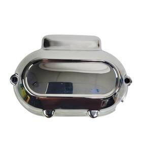 25800071 Harley-davidson Oem Chrome Transmission Side Cover For 17-23 M8 Touring Softail