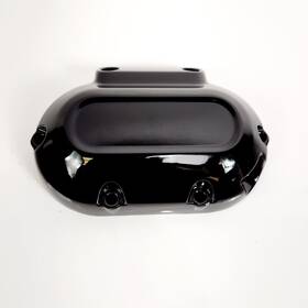 Harley-davidson 25800080 Oem Harley-davidson M8 Transmission Cable Side Cover Powder Coated Gloss Black