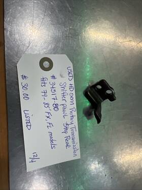 34517-80 Harley-davidson Oem Rotary Transmission Shifter Pawl Stop Rear #34517-80