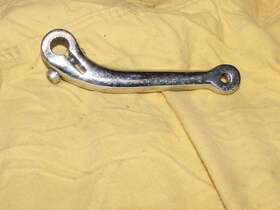 34606-75 Harley-davidson Sportster 77-85 Shift Lever. Used Factory Part Oem Chrome