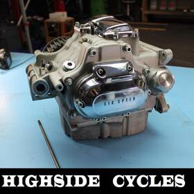 34746-06c Harley-davidson 1385 06 Dyna 6 Speed Transmission Silver