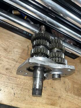 Harley-davidson 35046-71a 1974 Xlh 1000 Full Transmission Assembly With Shifter Mechanism