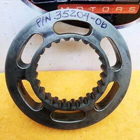 Harley-davidson 35204-06 Touring Dyna Softail 6 Speed Transmissiondog Ring Pocketed Oem