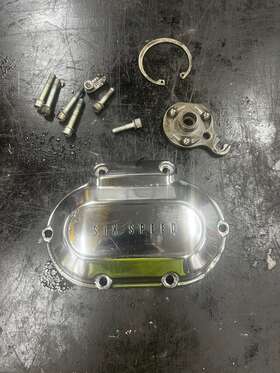 37126-08 Harley-davidson Oem Chrome Clutch Cable Cover 07-21 Touring #37126-08