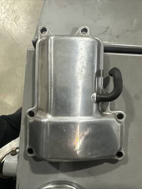 37143-07a Harley-davidson 2007 - 2016 Oem 6 Speed Transmission Top Plate Cover Polished