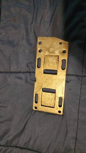 42903-49 Harley-davidson Big Twin 4 Speed Transmission Plate Chrome