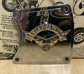 60581-97a Harley Davidson Flh Primary Touring V-wing Chain Inspection Cover