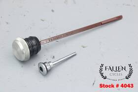 Harley-davidson 62853-99 2005 Dyna Engine Transmission Oil Dipstick Set #4043