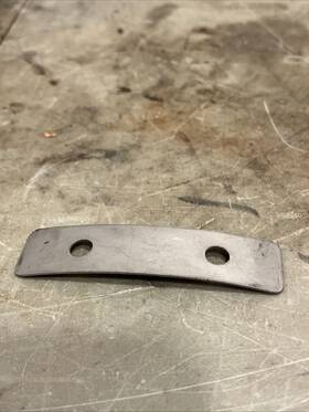 929521 Hodaka New Old Stock Front Fender Mud Flap Support Plate - P/n