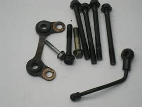 Honda 15560-me5-000 1983 Cb650 Sc Cb 650 Nighthawk Output Case Hardware Bolts/bracket/oiler