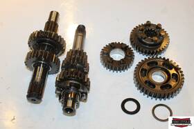 23210-mz8-l50 Honda 1999 Shadow Vlx 600 Engine Motor Transmission Tranny Gears