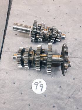 23211-011-010 Honda 1960-67 Sport C110 Ca110 Transmission Mainshaft And Countershaft Assembly