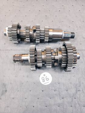 Honda 23211-427-000 1979-88 Nx125 Xl185 Xl200 Transmission Shaft Countershaft Gears #23211-427