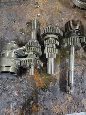 23220-053-030 Honda Transmission Gear Box Assembly 1971 Ct90 K3 71 Trail 90