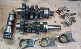 23220-292-050 Honda Cb450 Transmission Gear Shift Main Counter Shaft Drum Forks Set