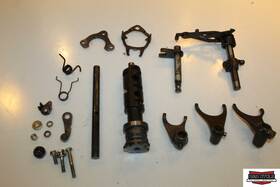 24301-mb9-300 Honda 1986 Goldwing Gl1200 Transmission Gear Shift Drun Forks