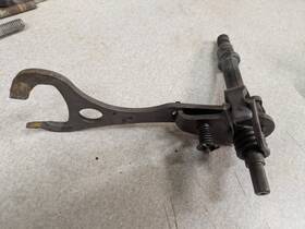 24430-268-000 Honda Cl 77 Scrambler Shift Drum Spindle Arm And Spring Assembly Salvage