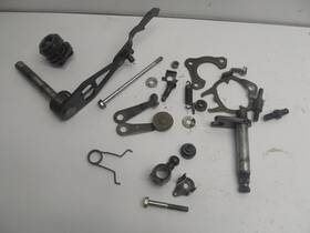 24430-mb9-000 Honda 1985 Gl1200 Gl 1200 A Goldwing Aspencade Shift Shaft And Shifter Hardware