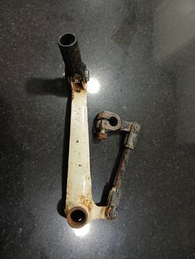Honda 24700-hb7-000 1986 Fat Cat 200 Tr200 Shifter Linkage Assembly