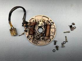 31120-126-672 Honda 31110-126-672 Ct70 Ct 70 Trail Oem 1981 Stator Plate With Points Alternator