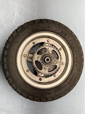 42702-098-853za Honda Ct70 Ct 70 Trail Oem 1981 Rear Wheel With Sprocket Rim Hub