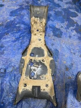 50360-hp5-601 Honda Trx 420 Fm Rancher 4x4 Frame Engine Skid Plate 2007-2008#87