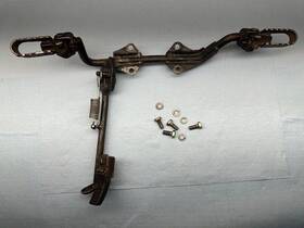 50610-126-870 Honda Ct70 Ct 70 Trail Oem 1981 Foot Pegs Kickstand Kick Stand 50610-126-870 Honda Ct70 Ct 70 Trail Oem 1981 Foot Pegs Kickstand Kick Stand