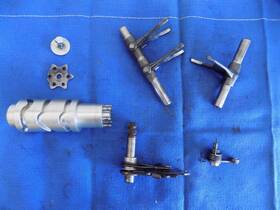 028-01 Husaberg Fe501 Shift Drum Forks Shaft