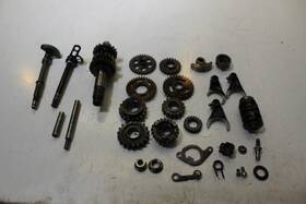 Kawasaki 13095-0052 2008 Kx450f Engine Transmission Tranny Assembly Gears Shifter Shift