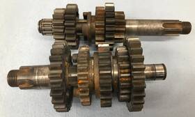 13127-049 Kawasaki Kx250 Transmission Both Shafts 1978-79 Era Oe Items P/n